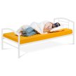 Single Metal Bed Frame White 90x200 cm