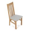 Natúr Tömörfa Étkezőszék, Ezüst Üléssel. C-2100 SIL2