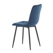 Kék Bársony Étkezőszék. CT-281 BLUE4
