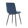 Kék Bársony Étkezőszék. CT-281 BLUE4