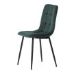 Zöld Bársony Étkezőszék. CT-281 GRN4