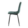 Zöld Bársony Étkezőszék. CT-281 GRN4