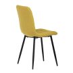 Sárga Szövet Étkezőszék. CT-281 YEL2