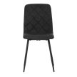 Fekete Szövet Étkezőszék. CT-283 BK2
