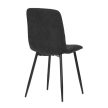 Fekete Szövet Étkezőszék. CT-283 BK2