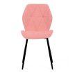 Étkezőszék rózsaszín szövettel. CT-285 PINK2