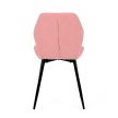 Étkezőszék rózsaszín szövettel. CT-285 PINK2