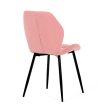 Étkezőszék rózsaszín szövettel. CT-285 PINK2
