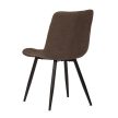 Étkezőszék, barna, szövet, CT-382 BR2