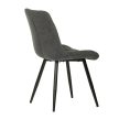 Étkezőszék, szürke, szövet, CT-382 GREY2