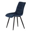 Kék Bársony Étkezőszék. CT-384 BLUE4