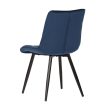 Kék Bársony Étkezőszék. CT-384 BLUE4