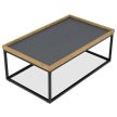 Coffee table CT-613 100x60 cm oak MDF