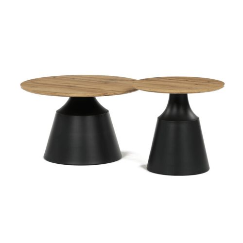 Dohányzóasztal 70×70 cm, MDF, Artisan Tölgy. CT-F4150 ART