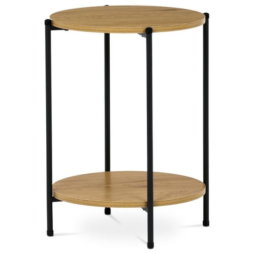 Dohányzóasztal/Tálaló asztal Tölgy színben MDF-ből.