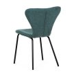 Dining chair CT-S8010 blue fabric