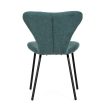 Dining chair CT-S8010 blue fabric