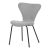Silver Fabric Dining Chair CT-S8010 SIL2