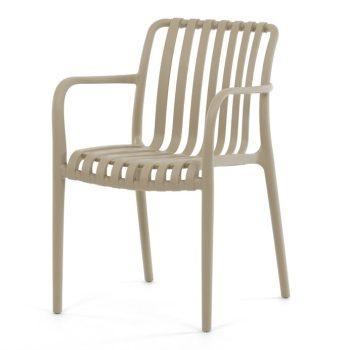 Bézs Műanyag Kerti Szék. CT-X7029 CAP