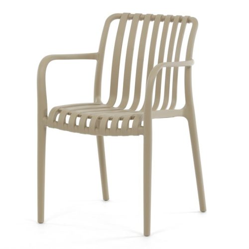 Bézs Műanyag Kerti Szék. CT-X7029 CAP