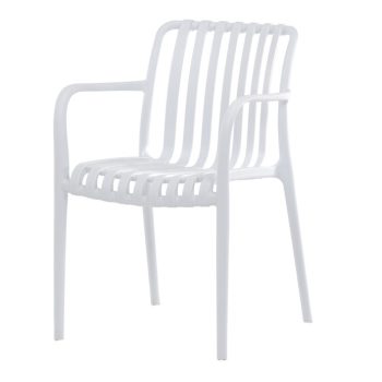 Fehér Műanyag Kerti Szék. CT-X7029 WT