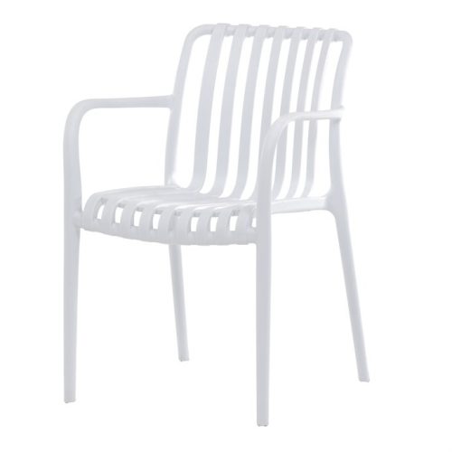 Fehér Műanyag Kerti Szék. CT-X7029 WT