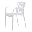 Fehér Műanyag Kerti Szék. CT-X7029 WT