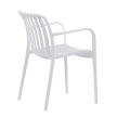 Fehér Műanyag Kerti Szék. CT-X7029 WT