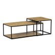 Coffee table CT-X7123 100x50 cm oak MDF