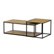 Coffee table CT-X7123 100x50 cm oak MDF