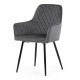 Szürke Bársony Étkezőszék. DCH-215 GREY4