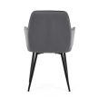 Szürke Bársony Étkezőszék. DCH-215 GREY4