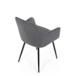 Szürke Bársony Étkezőszék. DCH-215 GREY4