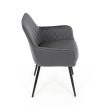 Szürke Bársony Étkezőszék. DCH-215 GREY4