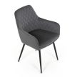 Szürke Bársony Étkezőszék. DCH-215 GREY4