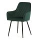 Zöld Bársony Étkezőszék. DCH-215 GRN4