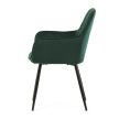 Zöld Bársony Étkezőszék. DCH-215 GRN4