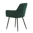 Zöld Bársony Étkezőszék. DCH-215 GRN4