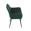 Zöld Bársony Étkezőszék. DCH-215 GRN4