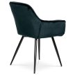 Kék Bársony Étkezőszék. DCH-421 BK4