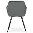 Szürke Bársony Étkezőszék. DCH-421 GREY4