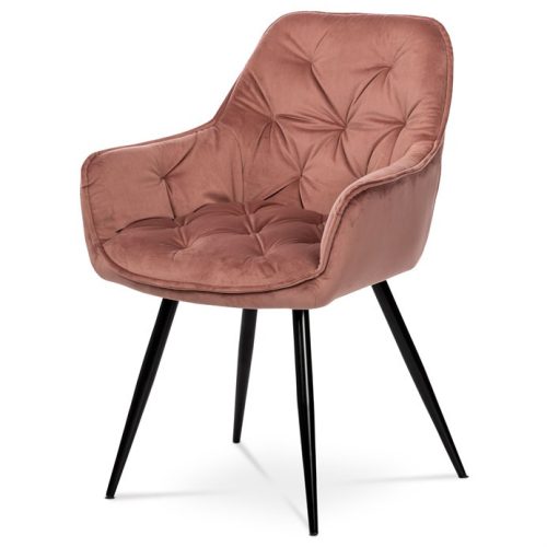 Rózsaszín Bársony Étkezőszék. DCH-421 PINK4