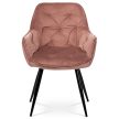 Rózsaszín Bársony Étkezőszék. DCH-421 PINK4