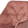 Rózsaszín Bársony Étkezőszék. DCH-421 PINK4