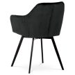 Fekete Bársony Étkezőszék. DCH-425 BK4