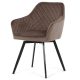 Étkezőszék barna bársony DCH-425 BR4