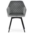 Szürke Bársony Étkezőszék. DCH-425 GREY4
