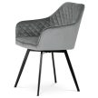 Szürke Bársony Étkezőszék. DCH-425 GREY4