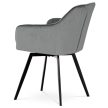 Szürke Bársony Étkezőszék. DCH-425 GREY4