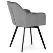 Szürke Bársony Étkezőszék. DCH-425 GREY4